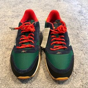 Reebok Mens Ripple Blue Fashion Sneaker